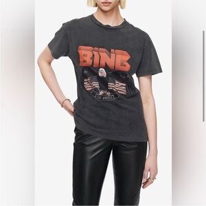 Anine Bing Vintage Bing Eagle Tee Shirt